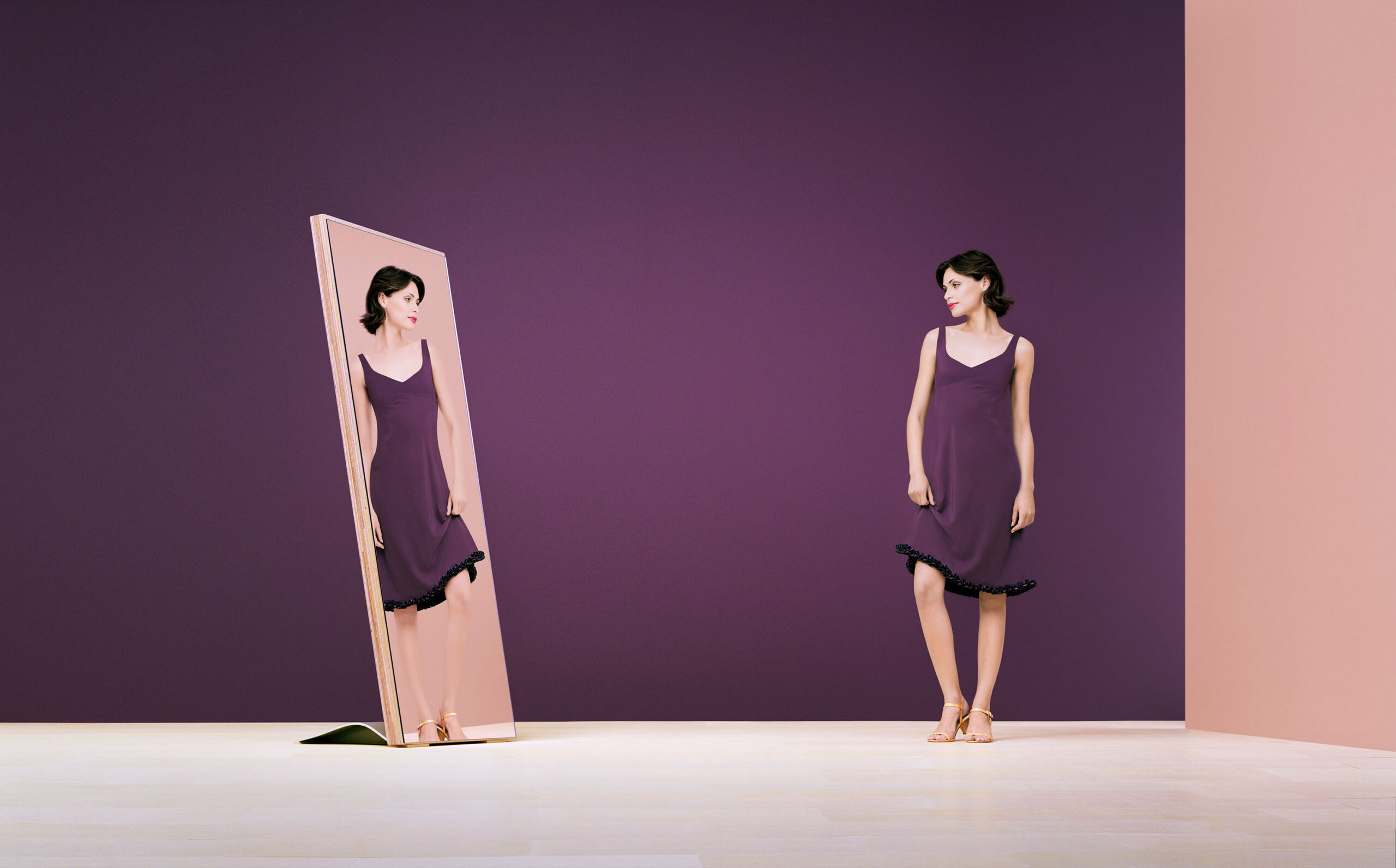 WREN-David_Stewart-Levi Paint Mirror purple