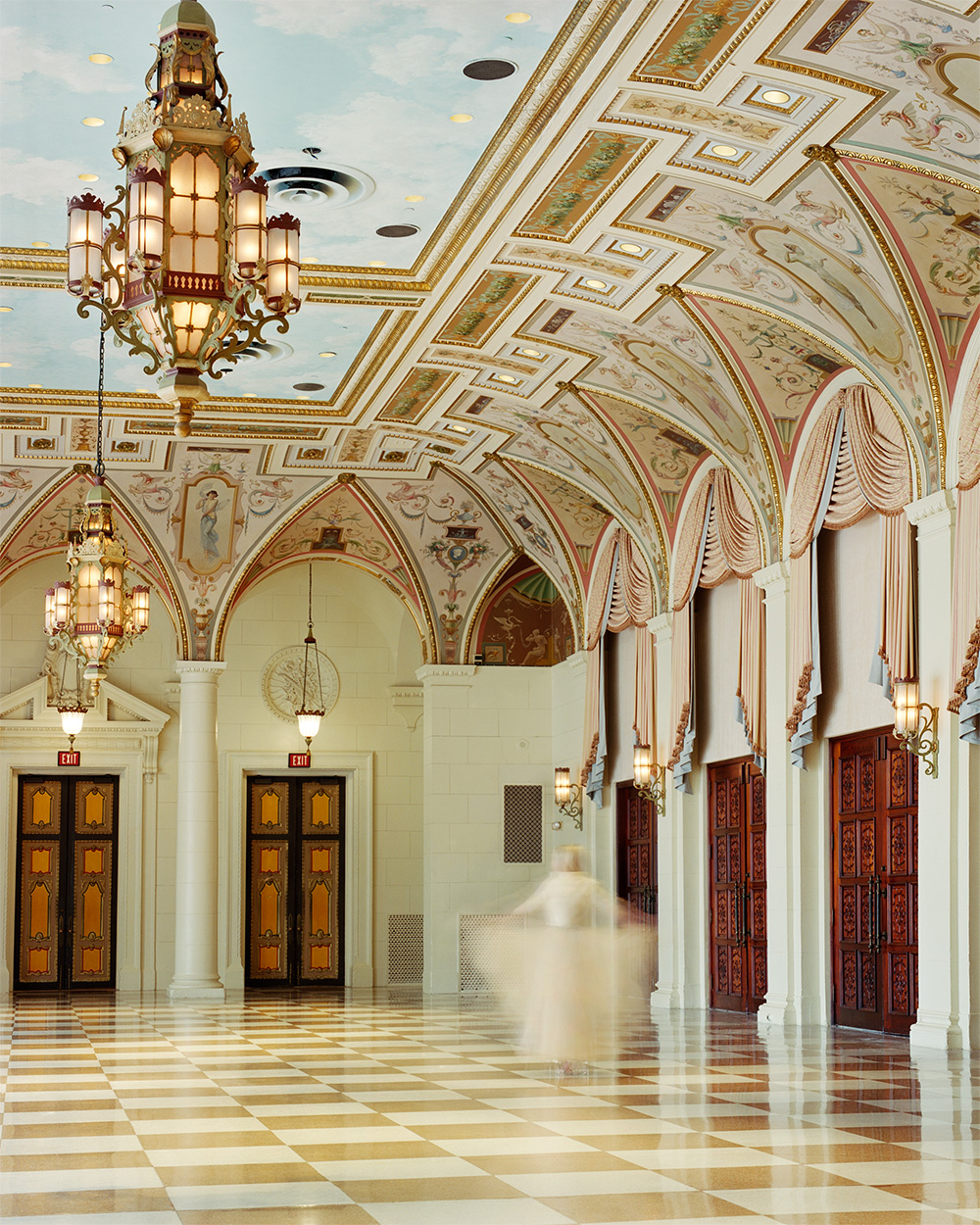 Self Portrait. Breakers Hotel, Palm Beach