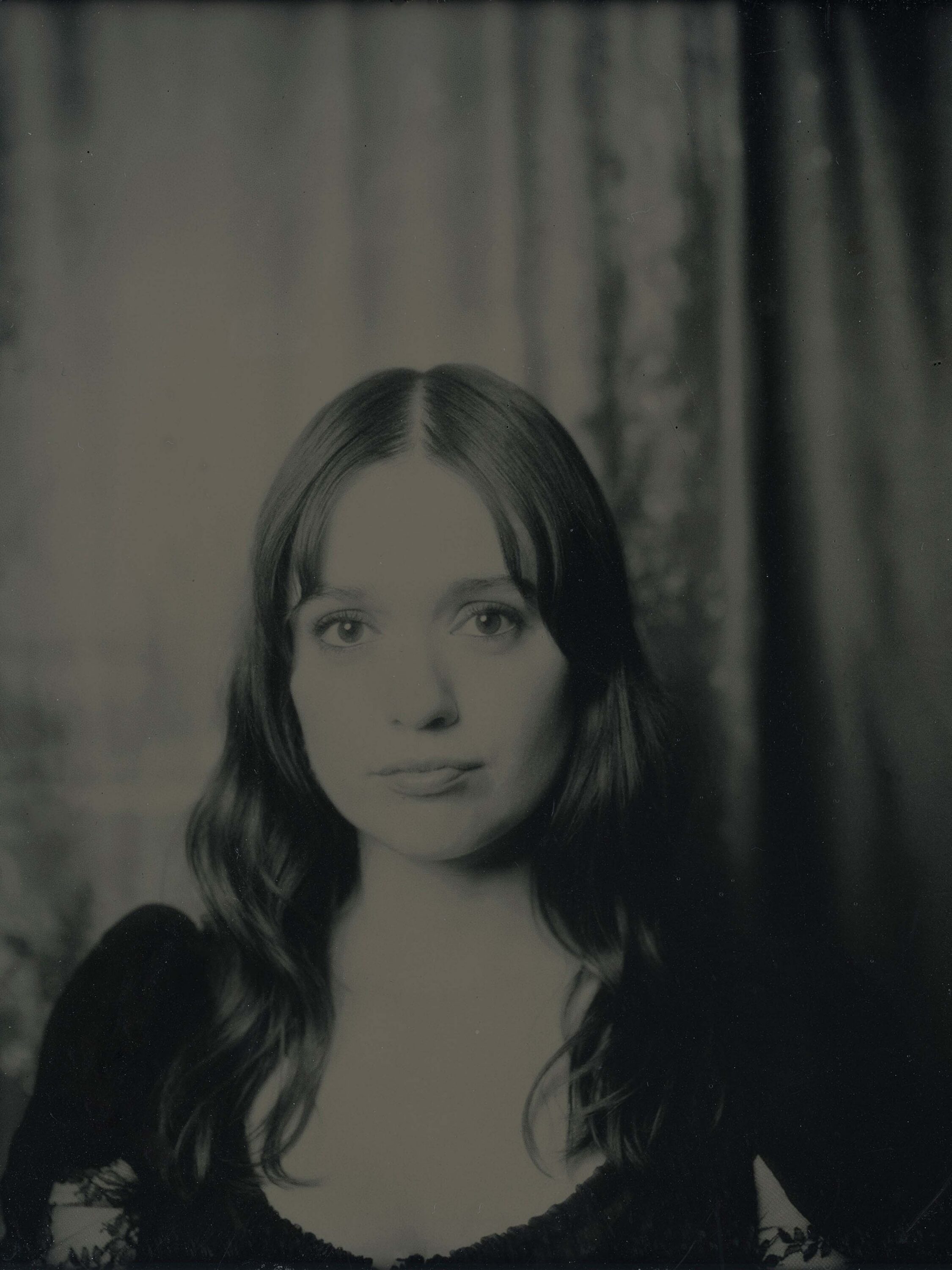 wrenagency-rachellouisebrown-Aimee on tintype by Rachel Louise Brown