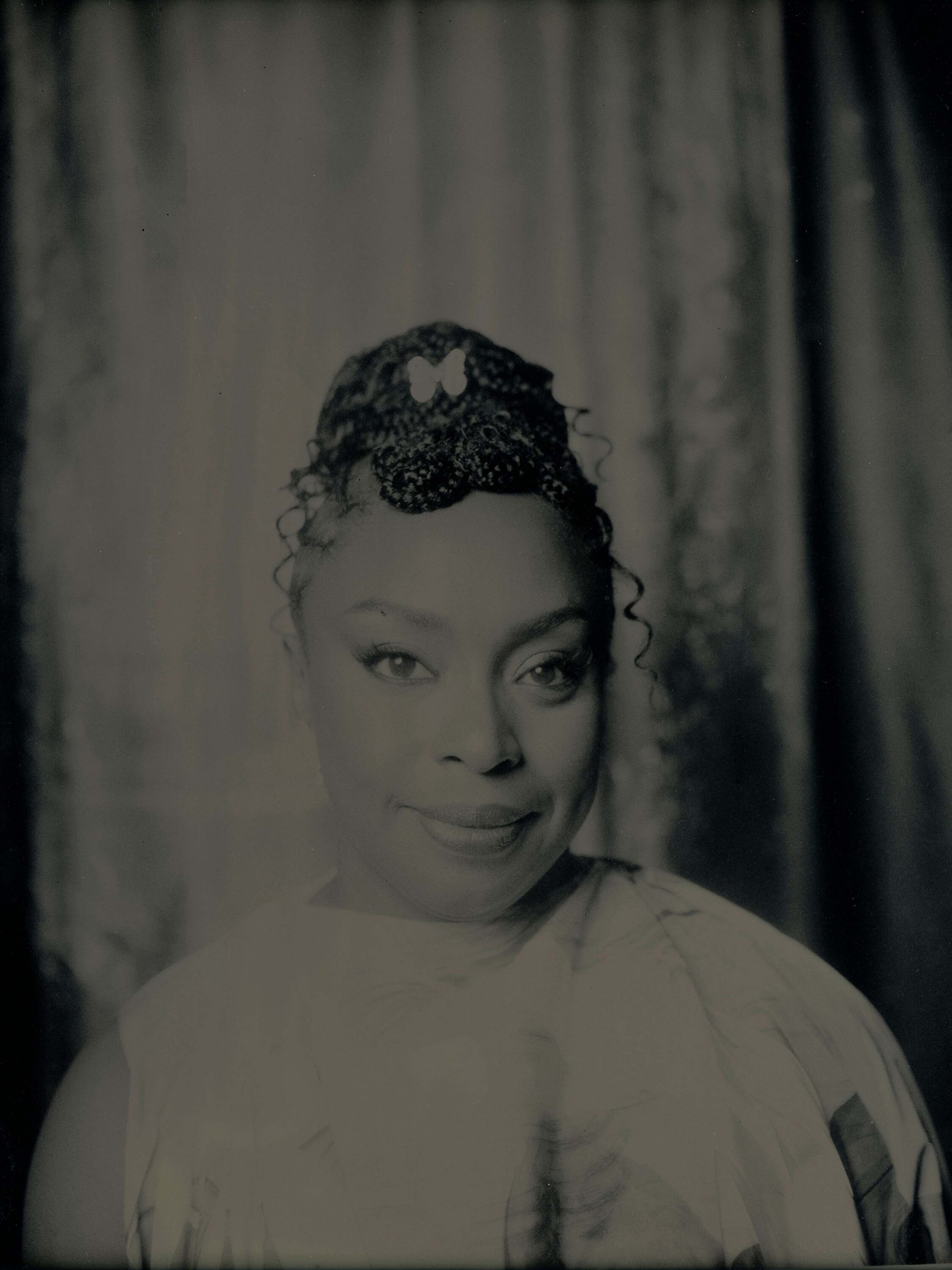 wrenagency-rachellouisebrown-Chimamanda on tintype by Rachel Louise Brown