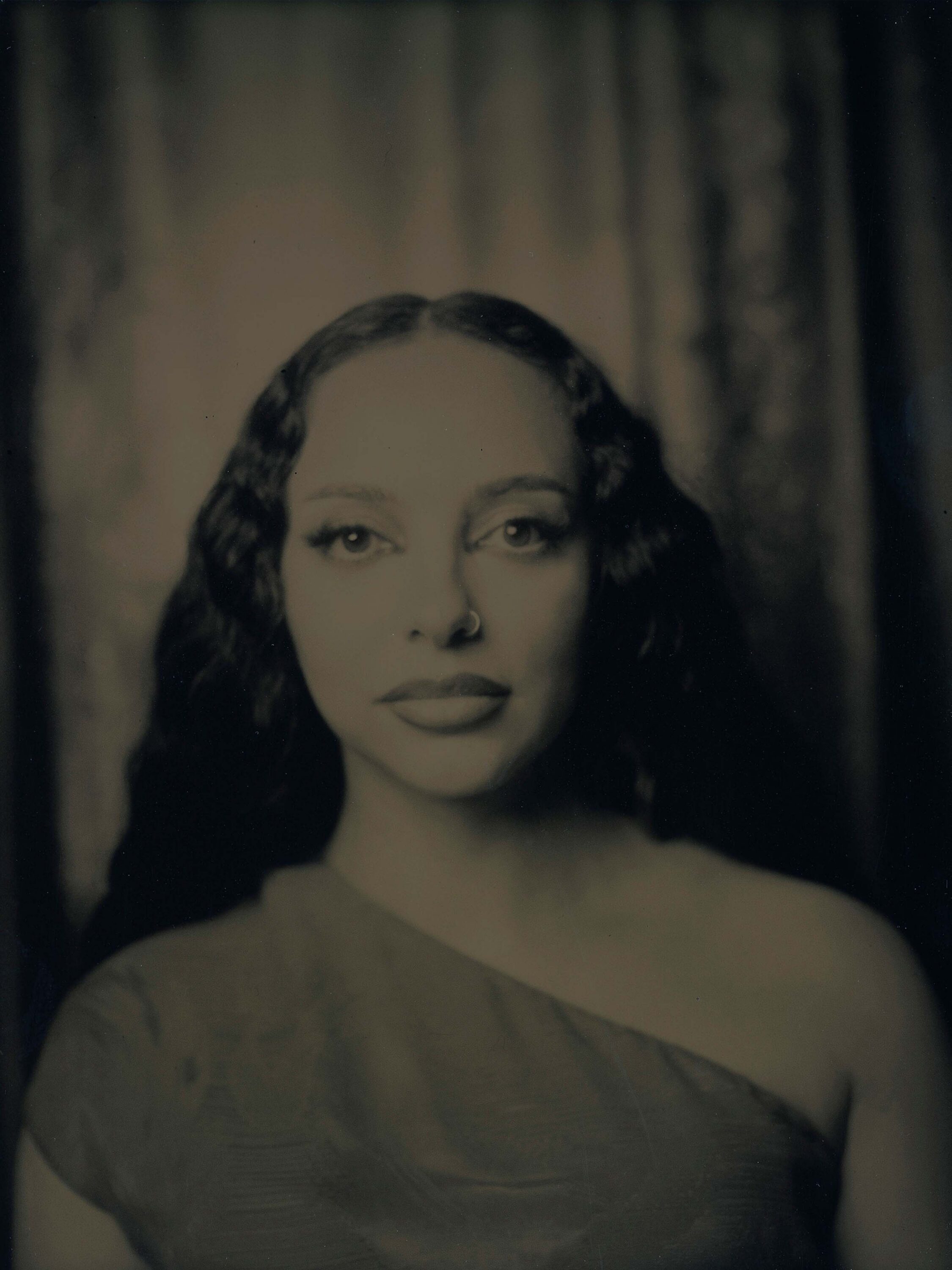 wrenagency-rachellouisebrown-Jade on tintype by Rachel Louise Brown